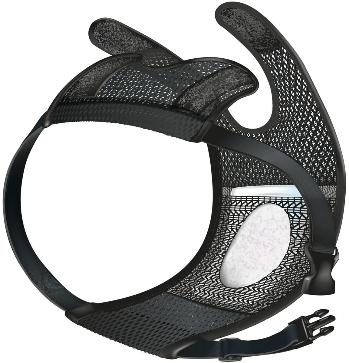 Trixie Majtki ochronne z siatką, dla psa, czarne, XS: 22–31 cm