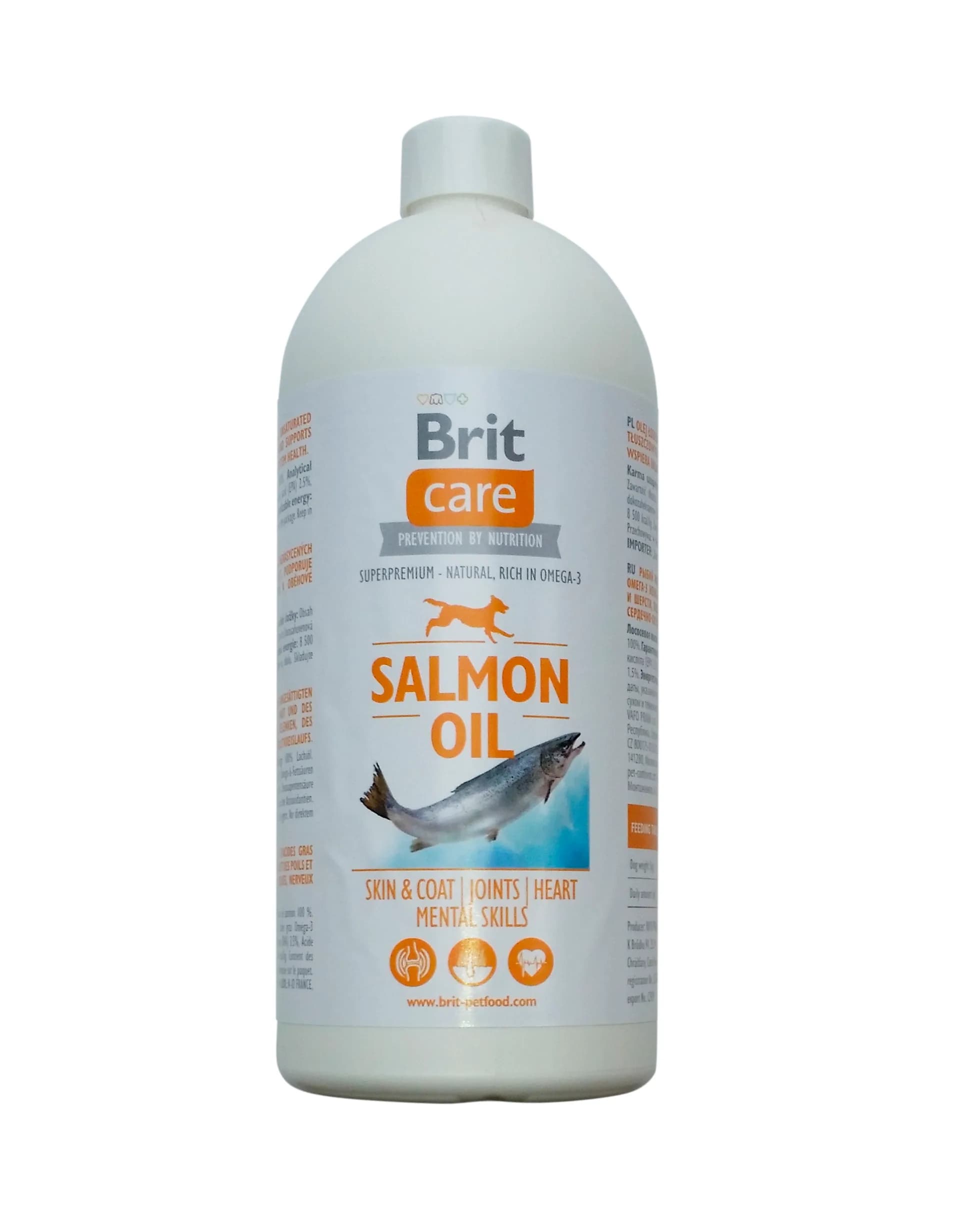 Brit Care Salmon Oil Skin & Coat olej z łososia dla psa