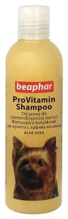 Beaphar Pro Vitamin Shampoo Szampon aloesowy dla psa od jasnej do ciemnobrązowej sierści - różna waga 1 l