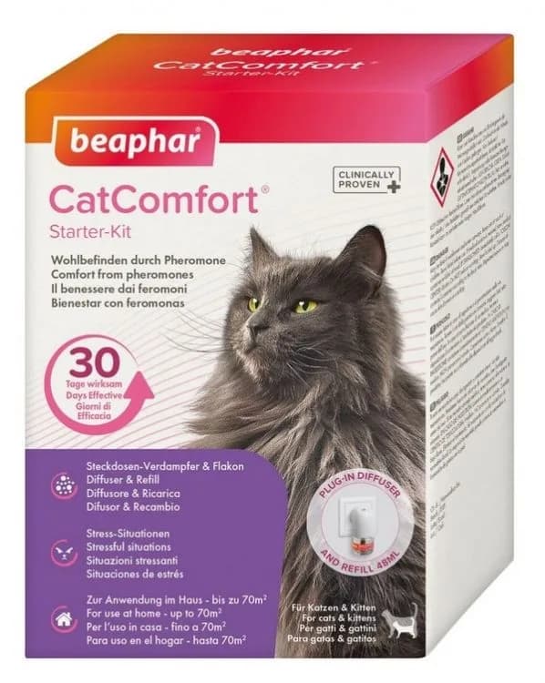 BEAPHAR CATCOMFORT EXCELLENCE CALMING DIFFUSER 48 ml - dyfuzor z zawartością feromonów dla kota