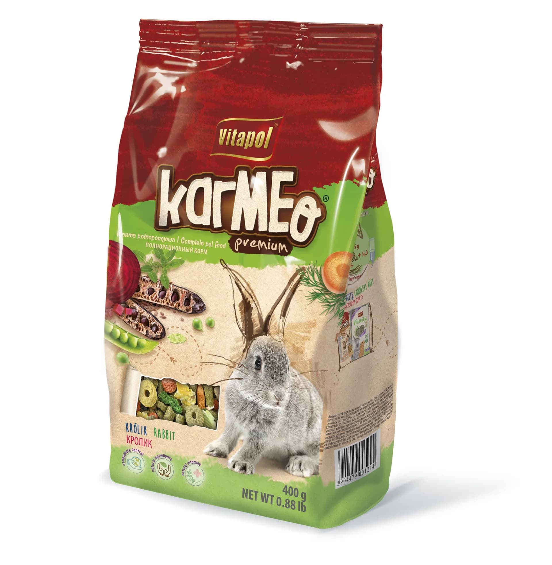 Vitapol Karma pełnoporcjowa dla królika w worku 400 g