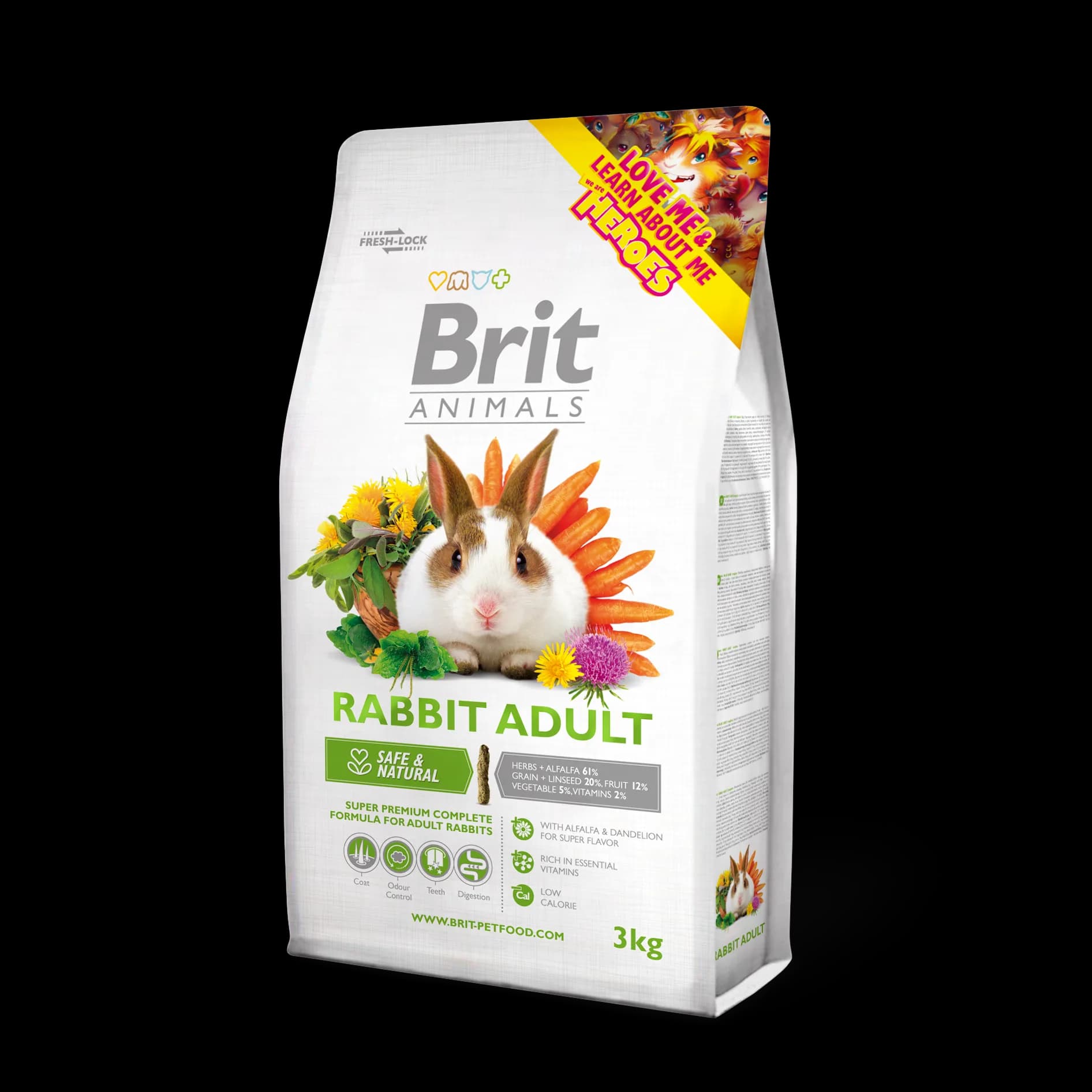 Brit Animals Complete Rabbit Adult granulat zbożowy dla królika