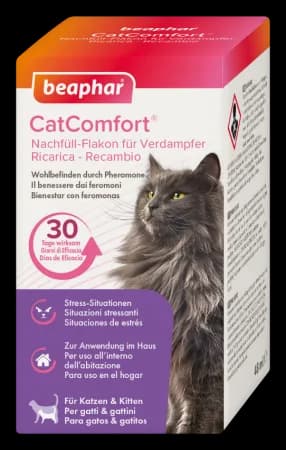 Beaphar Wkład uzupełniający do dyfuzora Cat Comfort dla kota 48 ml