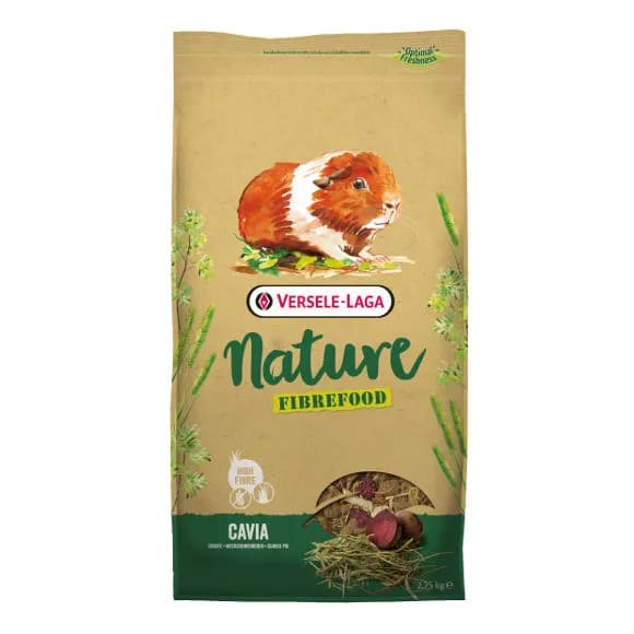Versele Laga Cavia Nature Fibrefood 1 kg/2,75 kg - pokarm LIGHT/SENSITIVE dla świnek morskich 2,75 kg