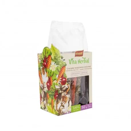 Vitapol Herbal gałązki warzywno-ziołowe dla gryzoni 50g