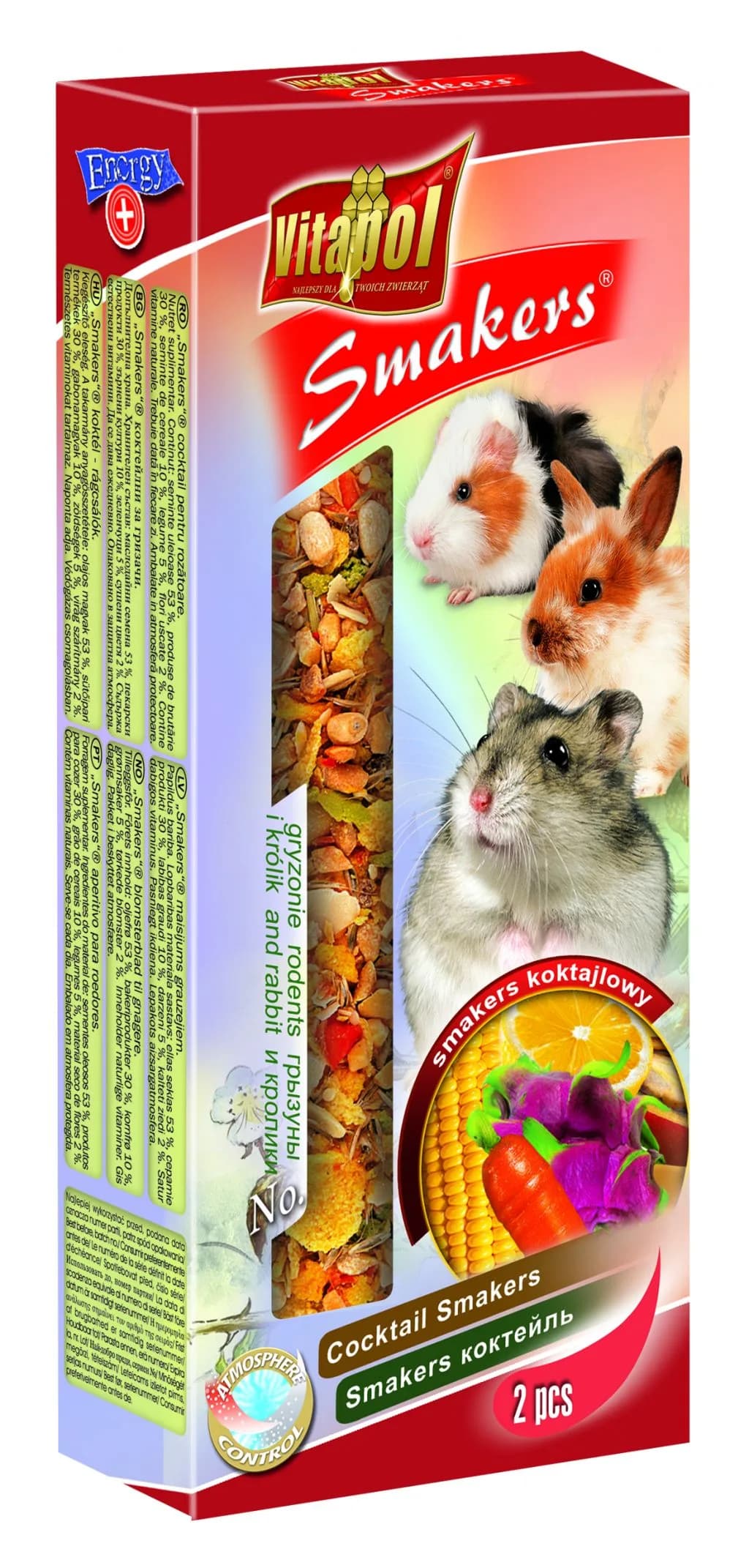 Vitapol Smakers koktajlowy dla gryzoni i królika 90 g