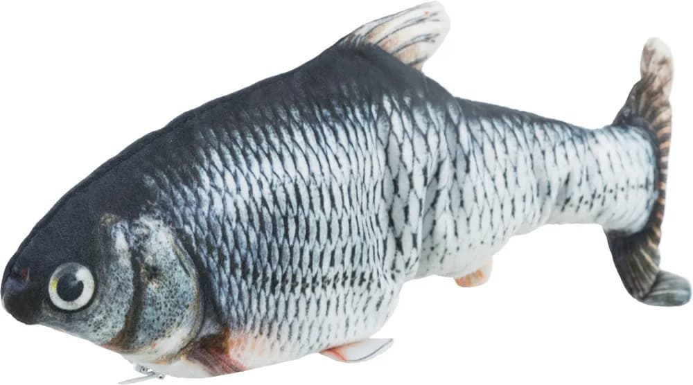 Trixie Wriggle fish zabawka dla kota 30 cm z kocimiętką ładowana USB