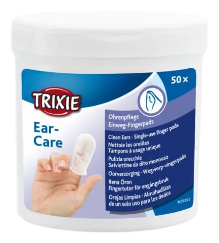 Trixie Nakładki na palce Ear Care. Czyste uszy 50 szt.