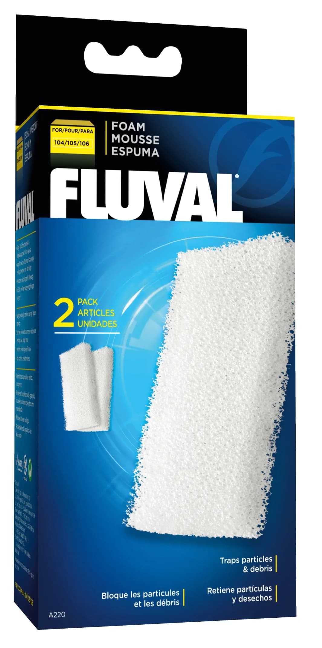 Hagen Wkład gąbkowy do filtrów Fluval 104/105/106