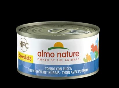 Almo Nature Puszka HFC Complete z tuńczykiem i dynią dla kota 70 g