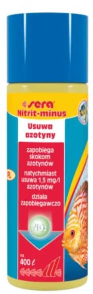 SERA Nitrite minus preparat usuwający azotyny różna pojemność 100 ml