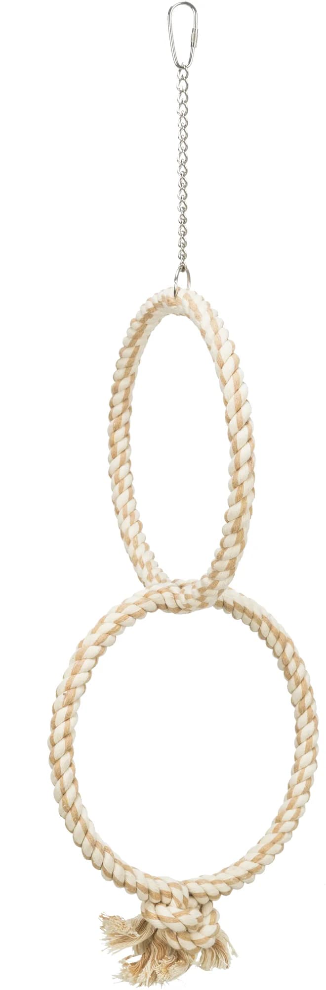 Trixie Pierścienie ze sznurka dla ptaków bawełna śr, 16 cm