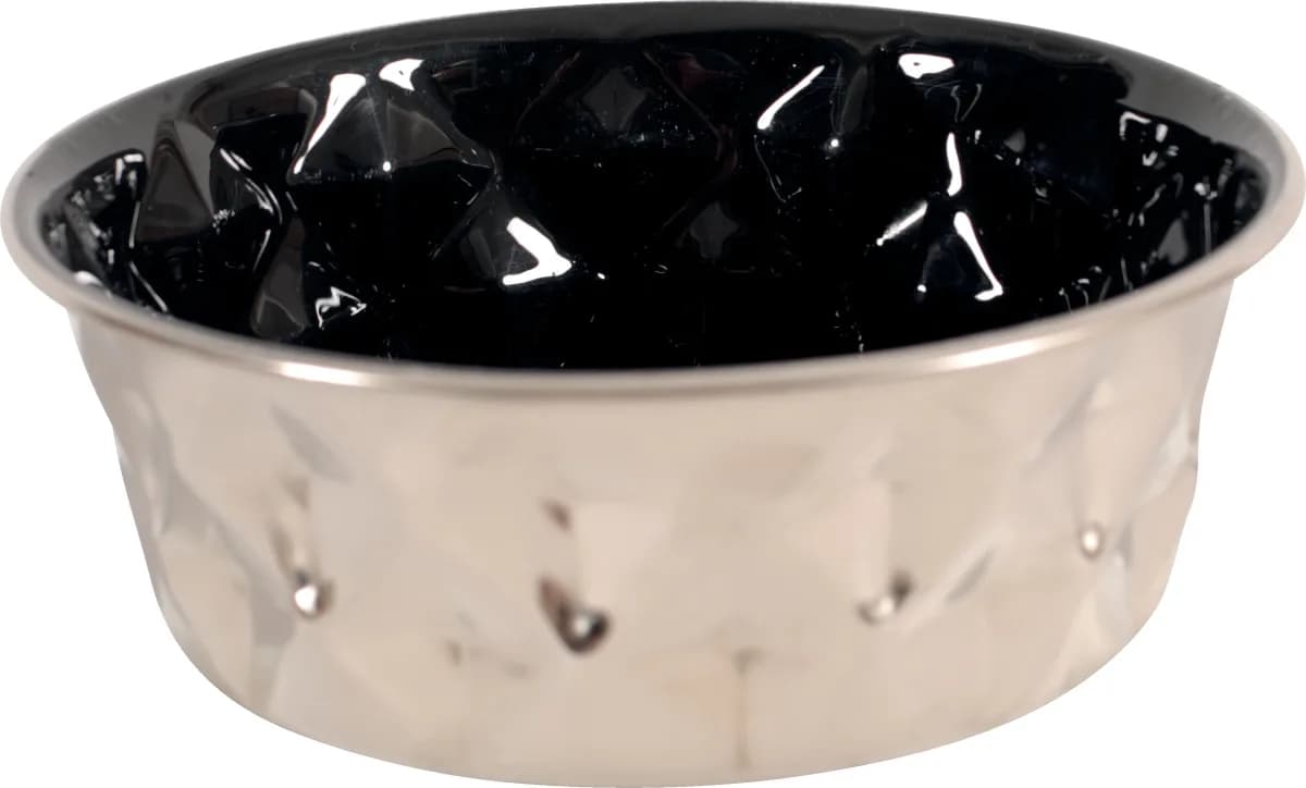 ZOLUX Miska dla psa inox DIAMOND czarna