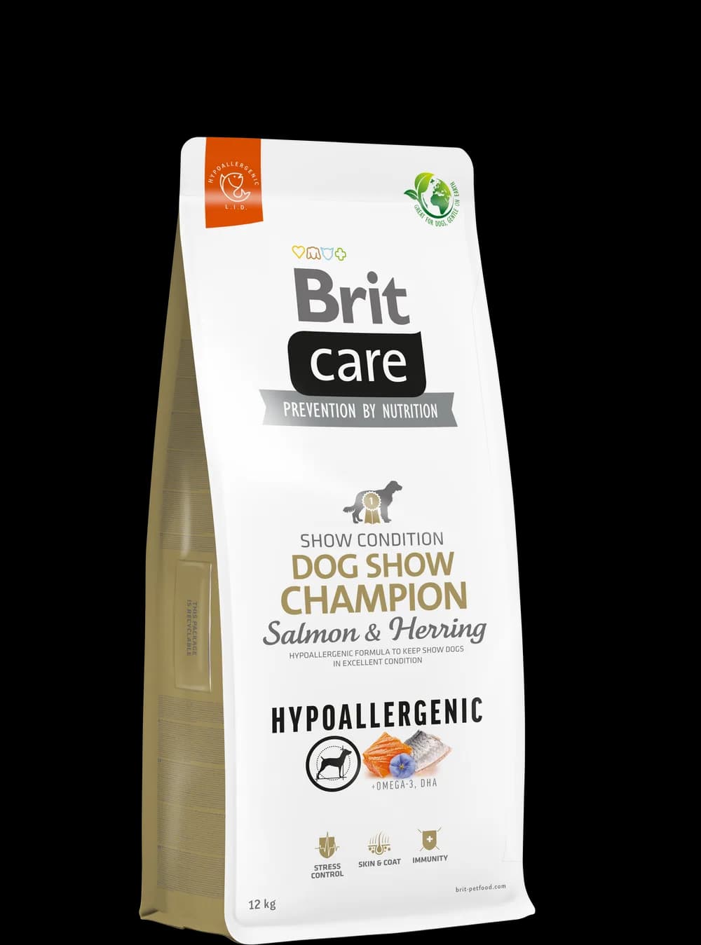 Brit Care Dog Hypoallergenic Dog Show Champion Salmon & Herring sucha karma dla psa z łososiem i śledziem