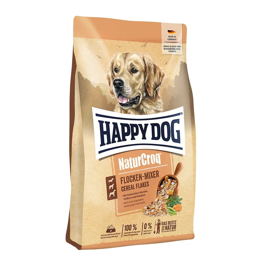 Flocken Mixer - Płatki wielozbożowe do mieszania z mięsem Happy Dog 1,5 kg