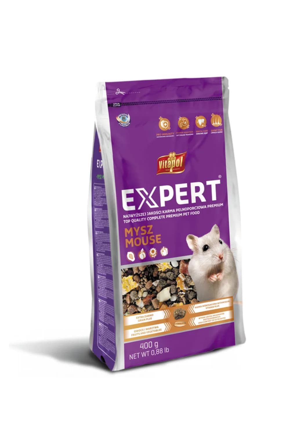 Vitapol EXPERT karma pełnoporcjowa dla myszy 400 g