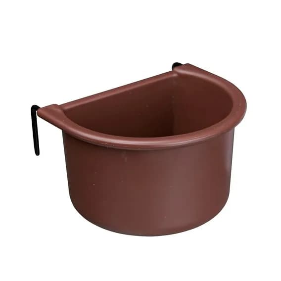 Plastikowe karmidło dla ptaków 0,4 l/11 × 8 cm