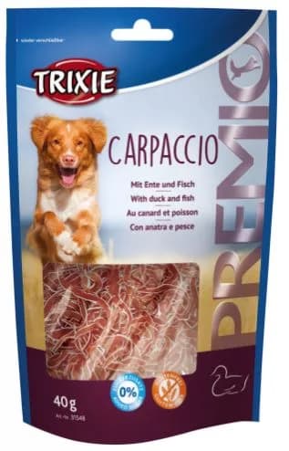 Trixie Przysmak PREMIO Carpaccio, kaczka i ryba, 80 g