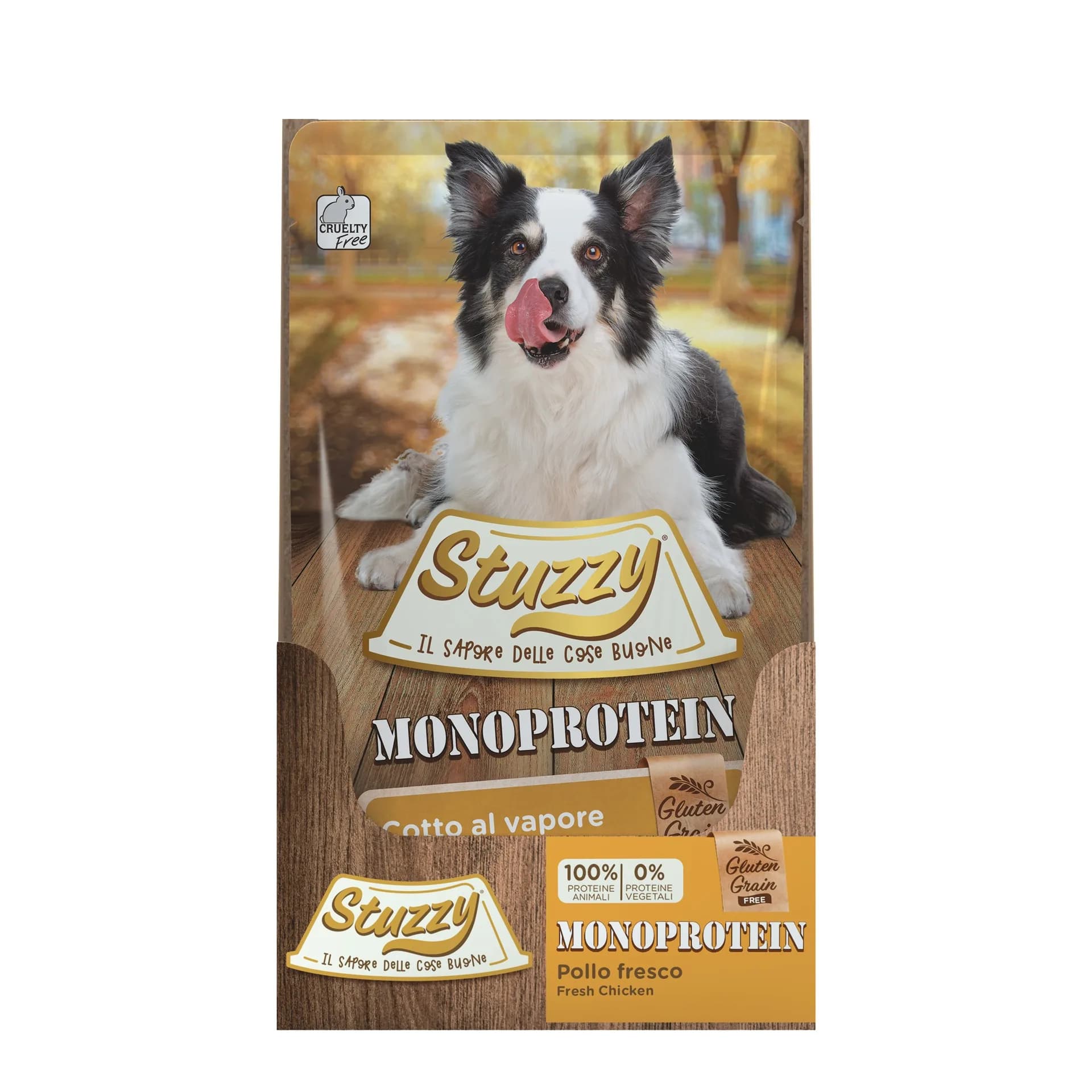 Stuzzy Monoprotein karma mokra dla psa świeży kurczak pasztet 150 g