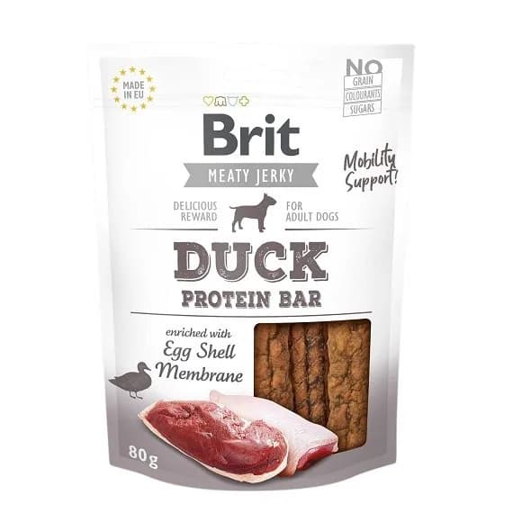 BRIT JERKY DUCK PROTEIN BAR Przysmak dla Psa 80 g