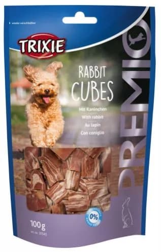 Trixie Przysmak PREMIO Rabbit Cubes, królik, 100 g