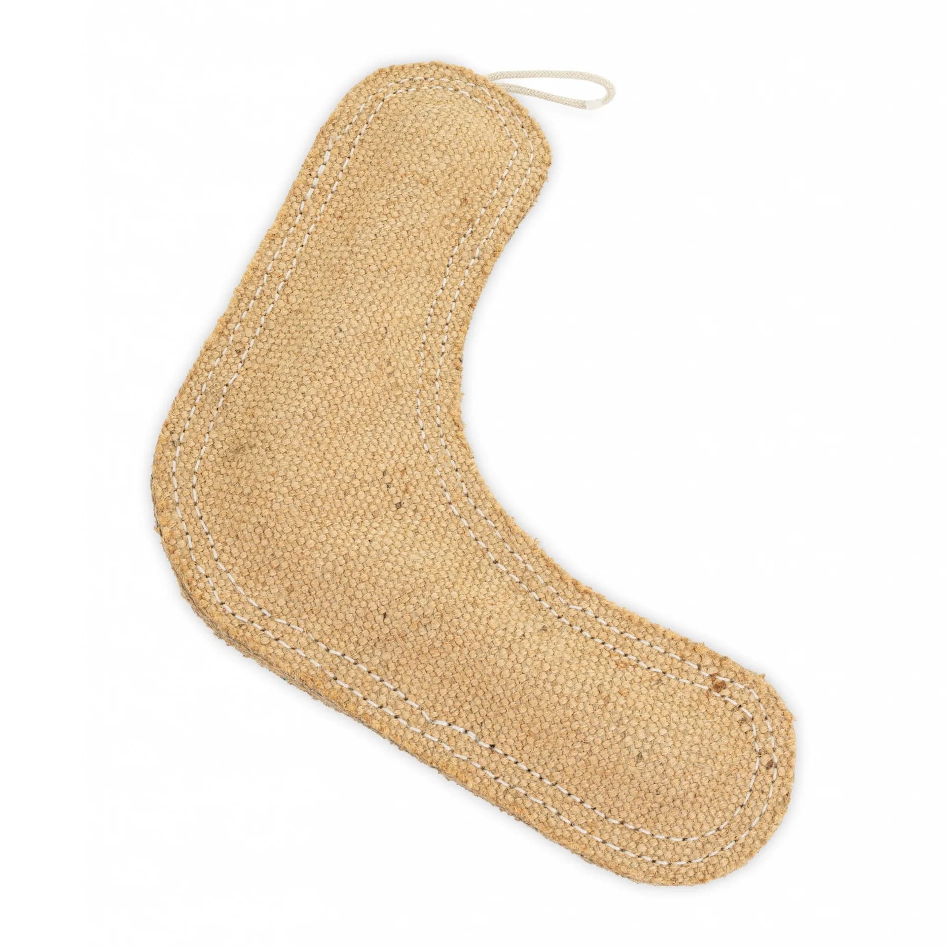 Zabawka dla psa bumerang jutowy,16 × 16 cm/ 10 mm