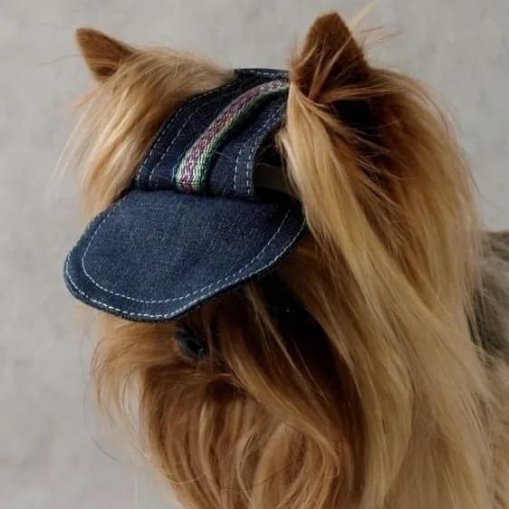 Grande Finale Czapeczka na lato JEANS - różne rozmiary 2