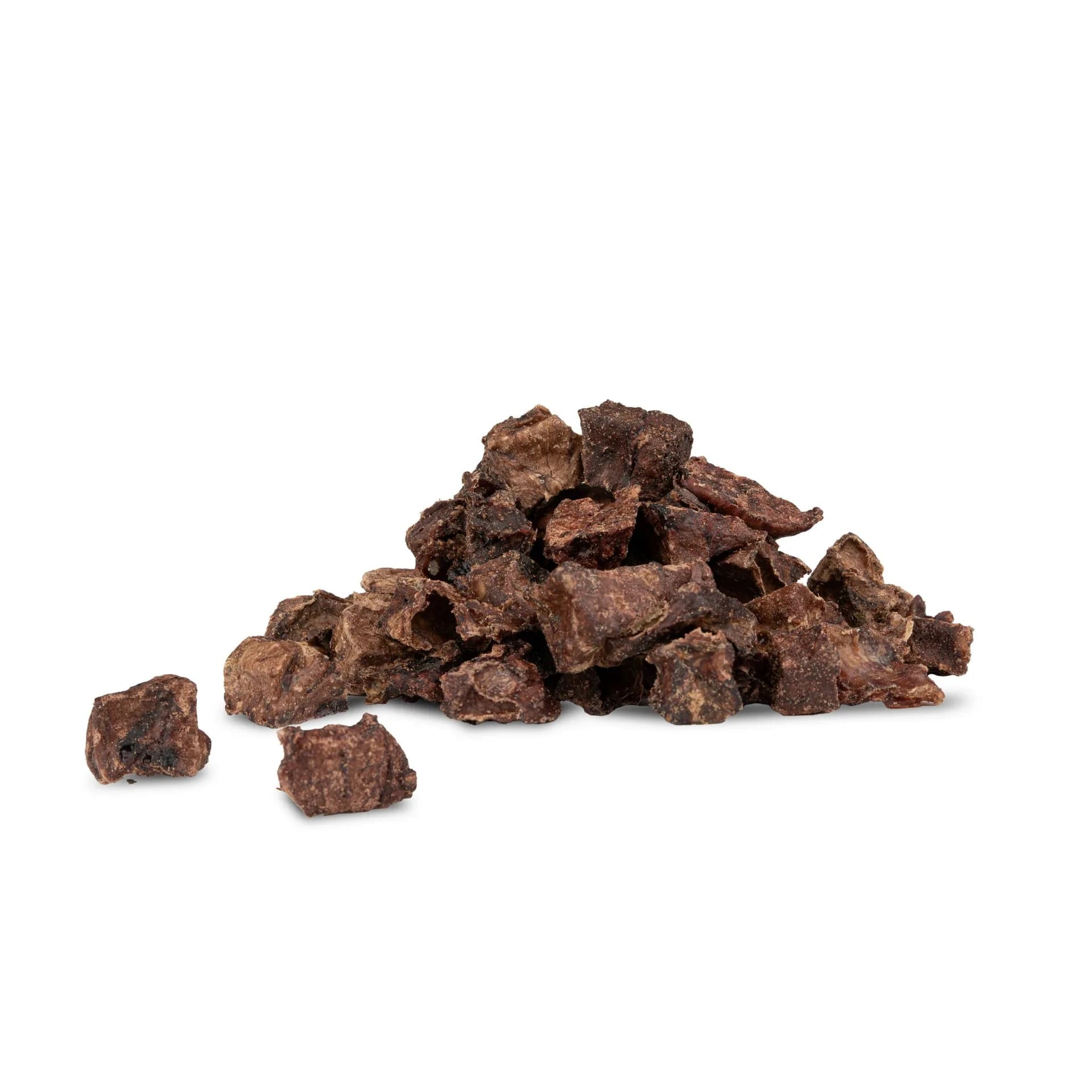 Puzzo Snack przysmak dla psa płucka wołowe kawałki około 1 cm 100 g
