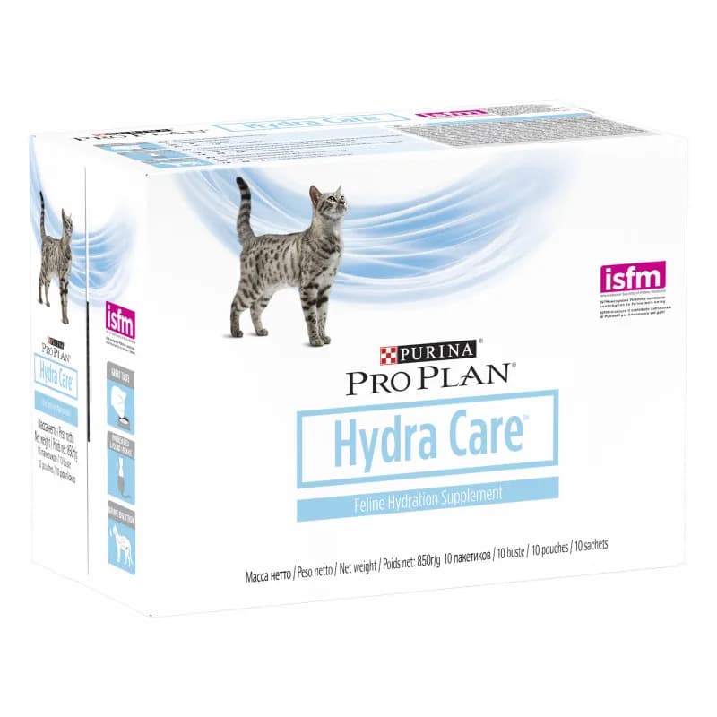 Purina Pro Plan Hydra Care preparat nawadniający z kurczakiem dla dorosłych kotów 10 × 75 g