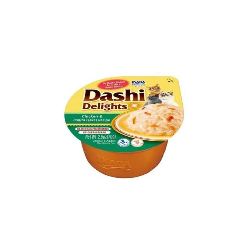 INABA CAT DASHI DELIGHTS CHICKEN BONITO FLAKES 70 g