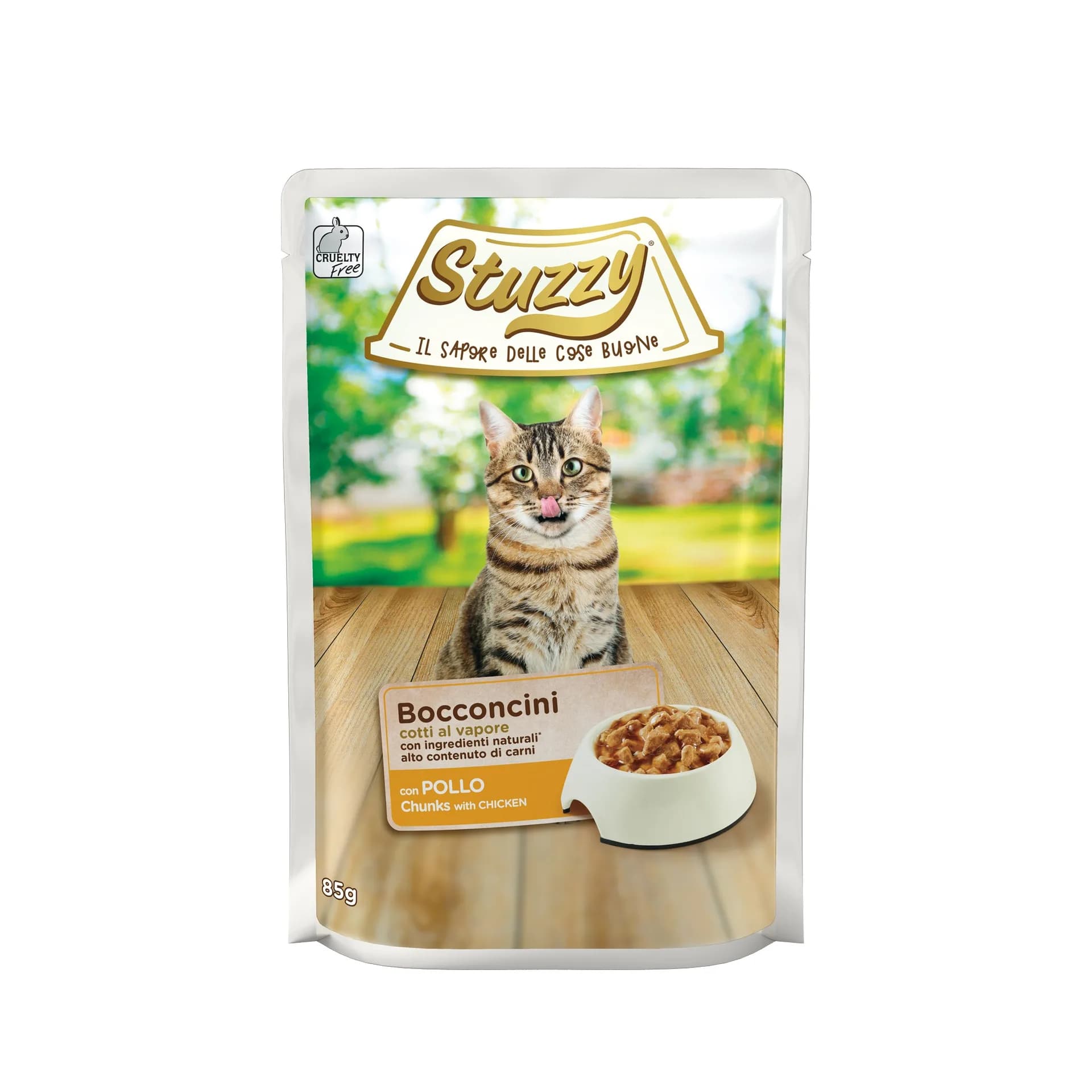 Stuzzy Bocconcini karma mokra dla kota o smaku kurczak w sosie 85 g