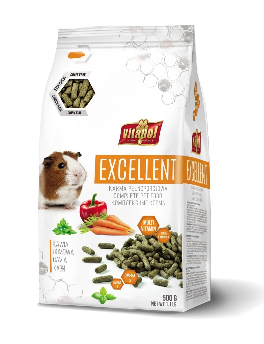 Vitapol Karma pełnoporcjowa EXCELLENT dla kawii domowej - różna waga 5 kg