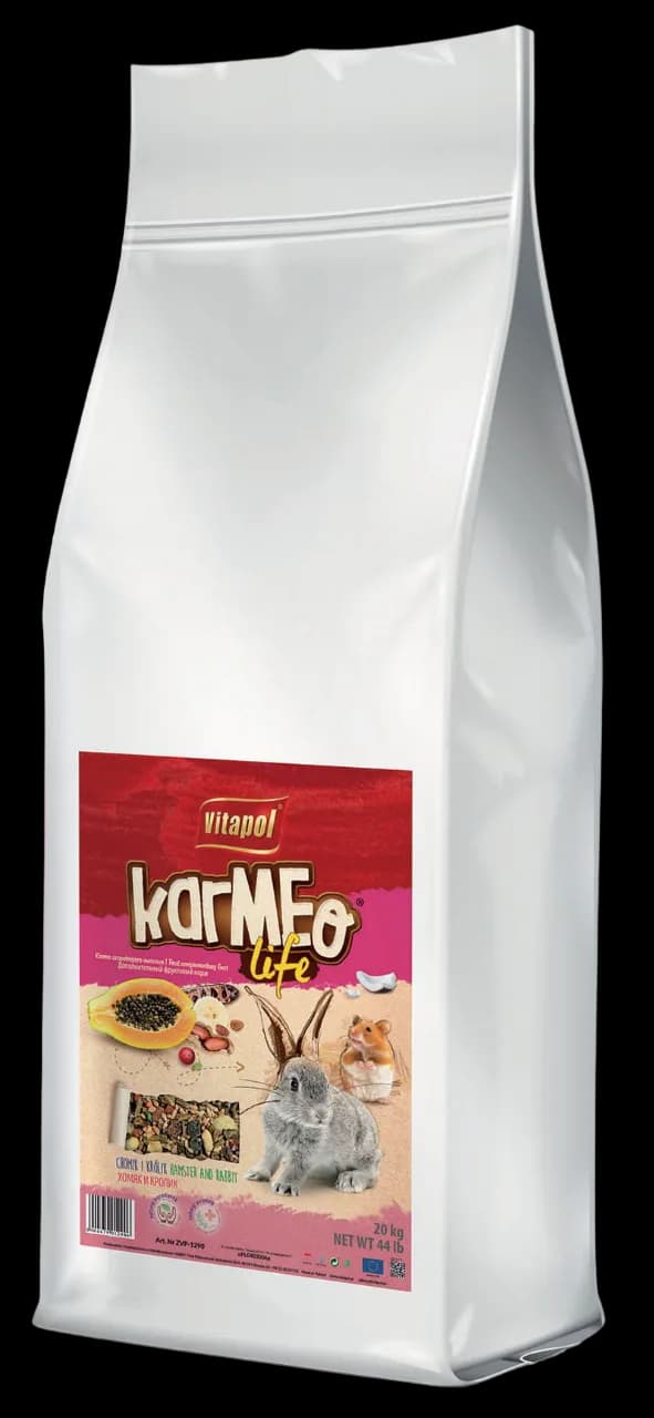 VITAPOL karma owocowa dla gryzoni i królika 20 kg