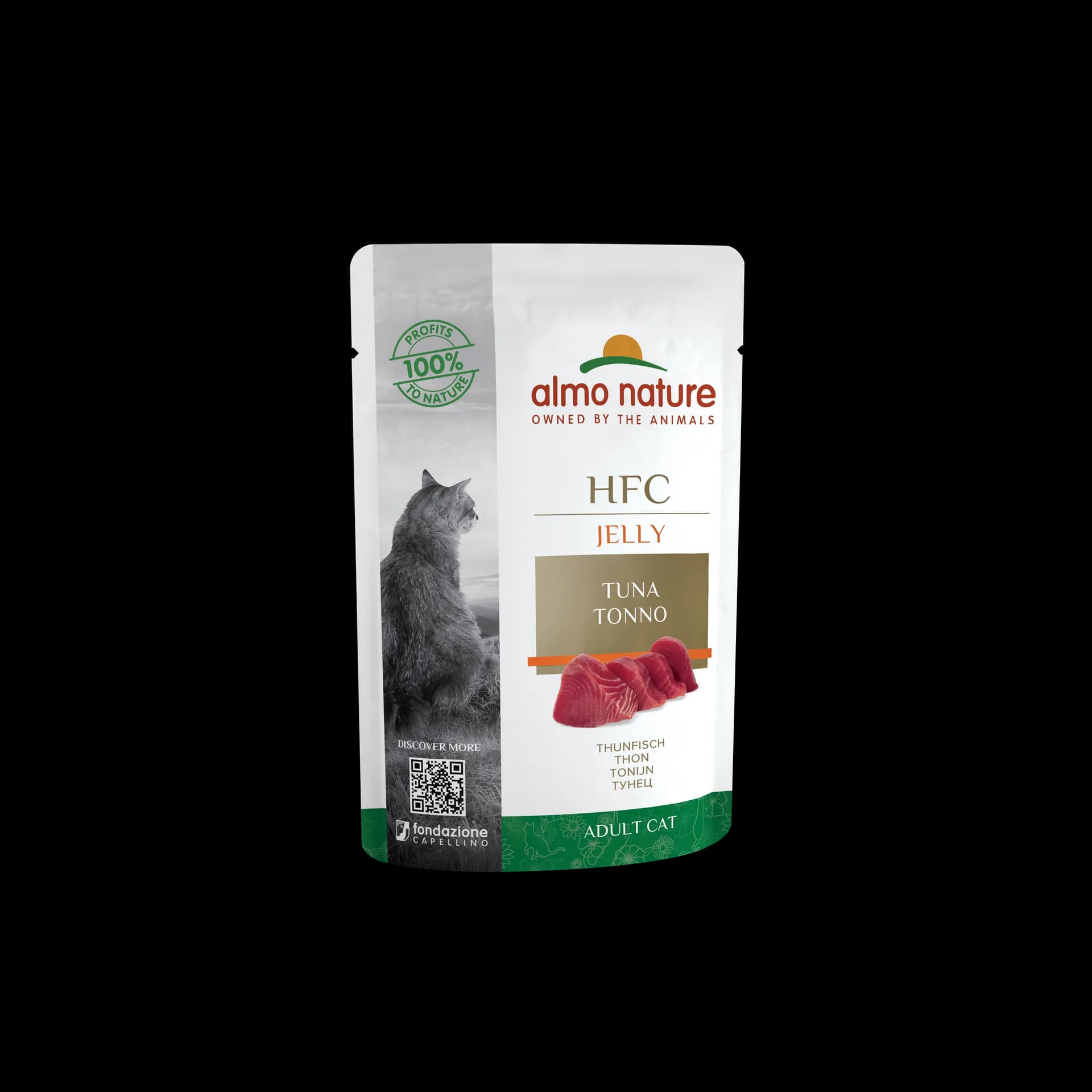Almo Nature HFC Saszetka Jelly - tuńczyk w galaretce dla kota 55 g