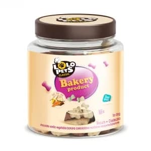 Lolo Pets CIASTKA DLA PSA ZWIERZĄTKA MIX W SŁOIKACH 210 g