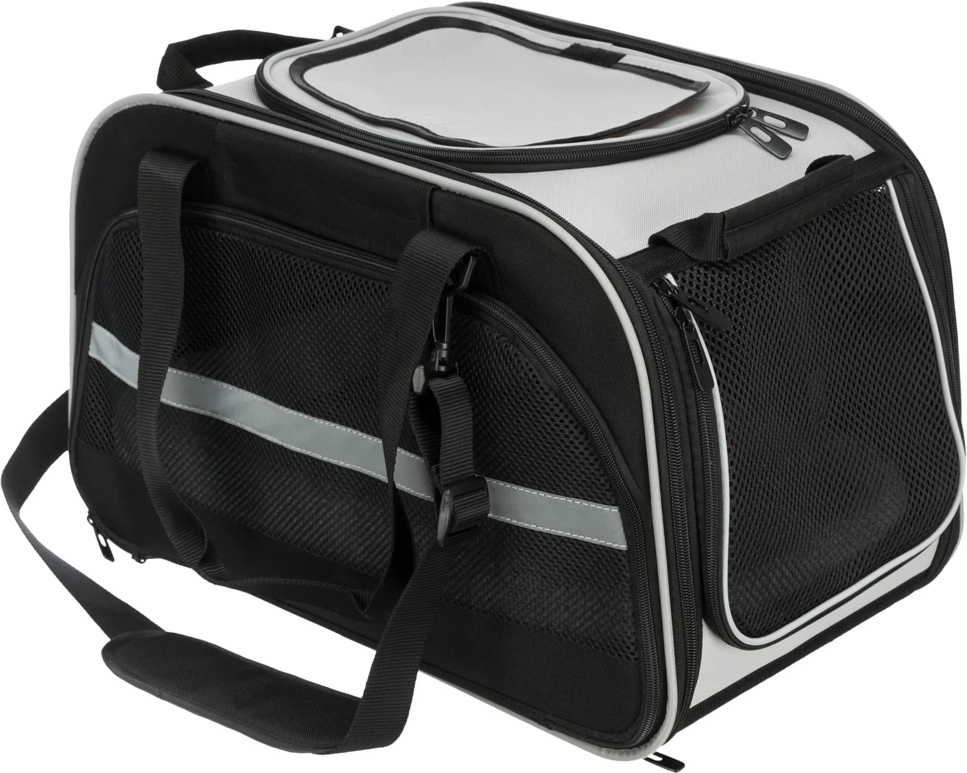 Trixie Valer torba mieszkalno-transportowa dla kota czarno/szara 29 × 31 × 49 cm