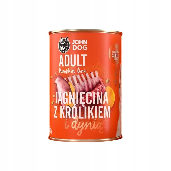 John Dog Pure Black Sensi Light karma mokra dla dorosłych psów z indykiem