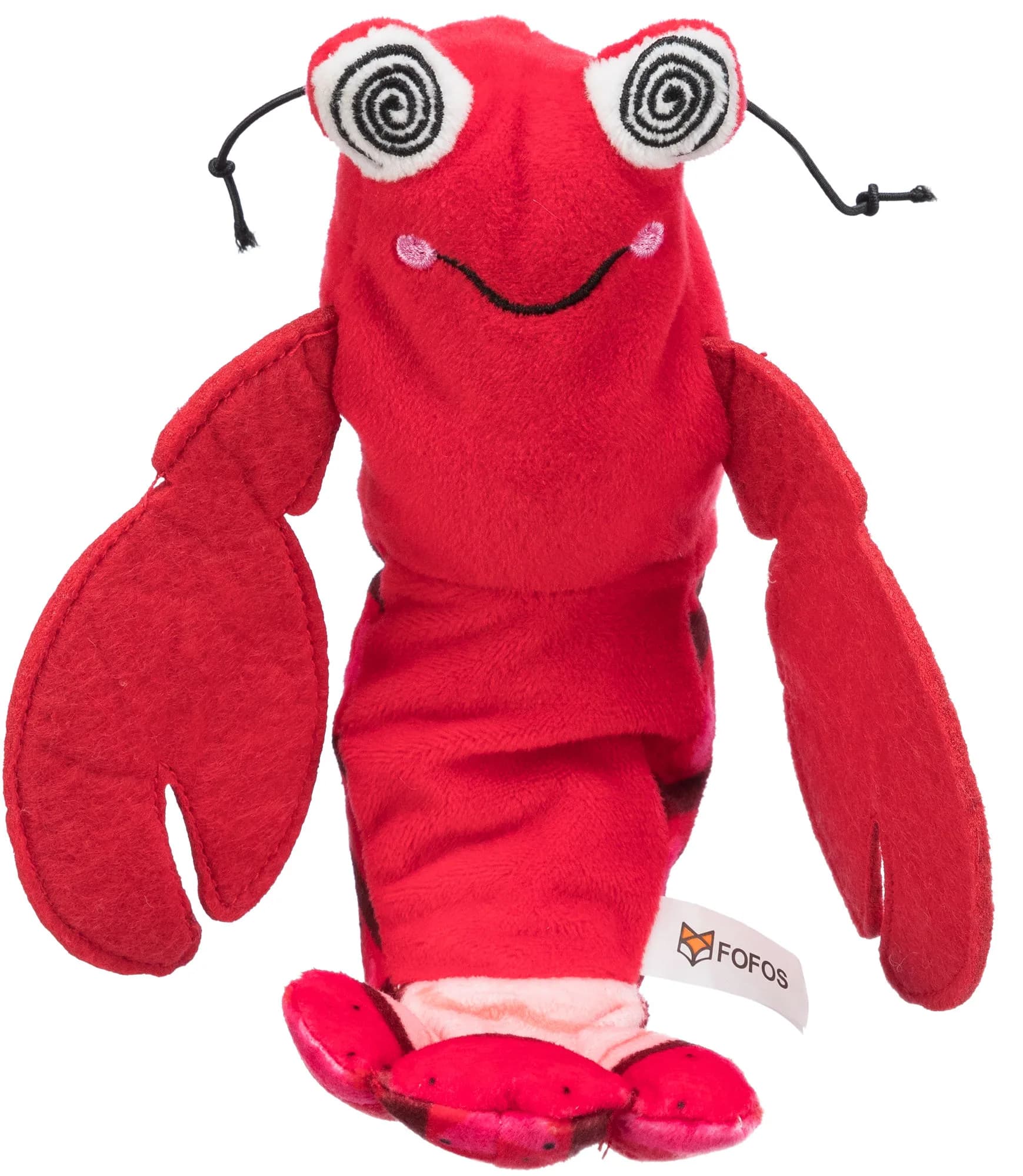 Trixie Zabawka Wriggle shrimp zabawka dla kota czerwona 23 cm z kocimiętką
