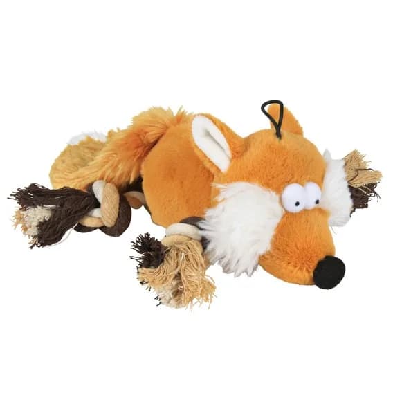Pluszowy piszczący lisek - 34 cm