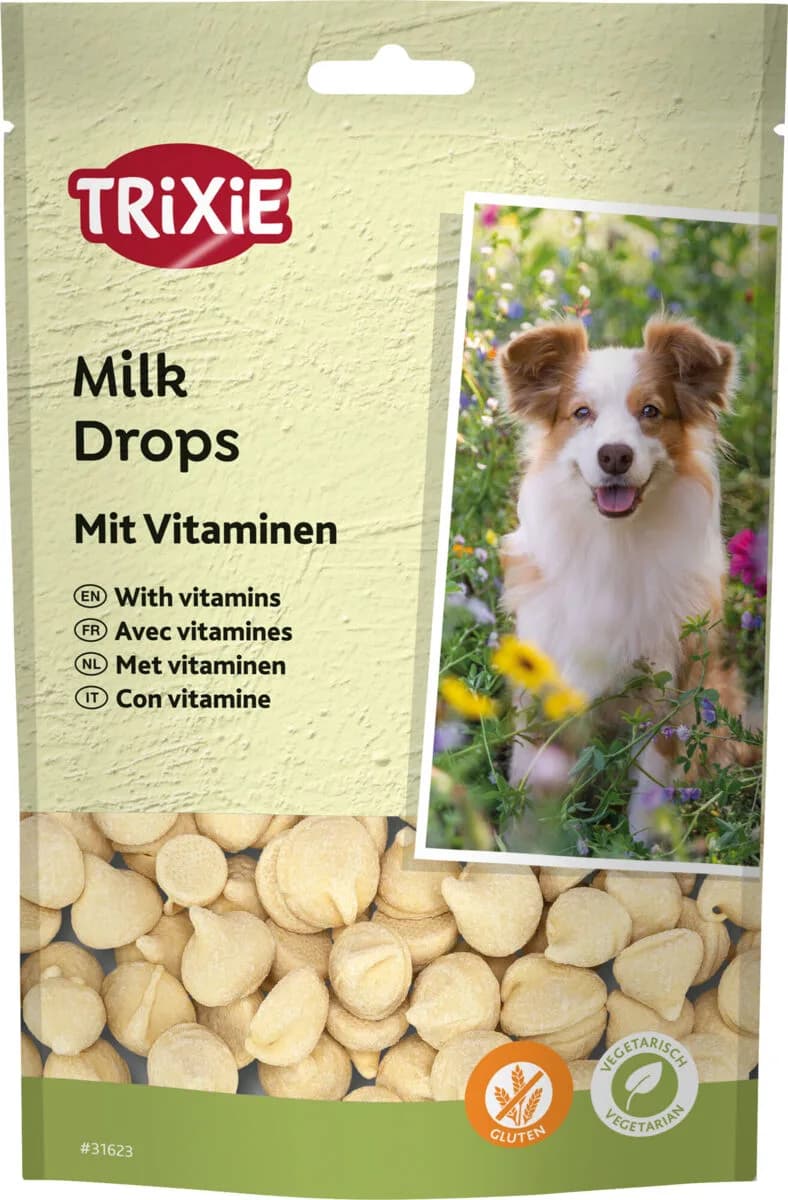 Dropsy dla psa witaminowe mleczne 200 g