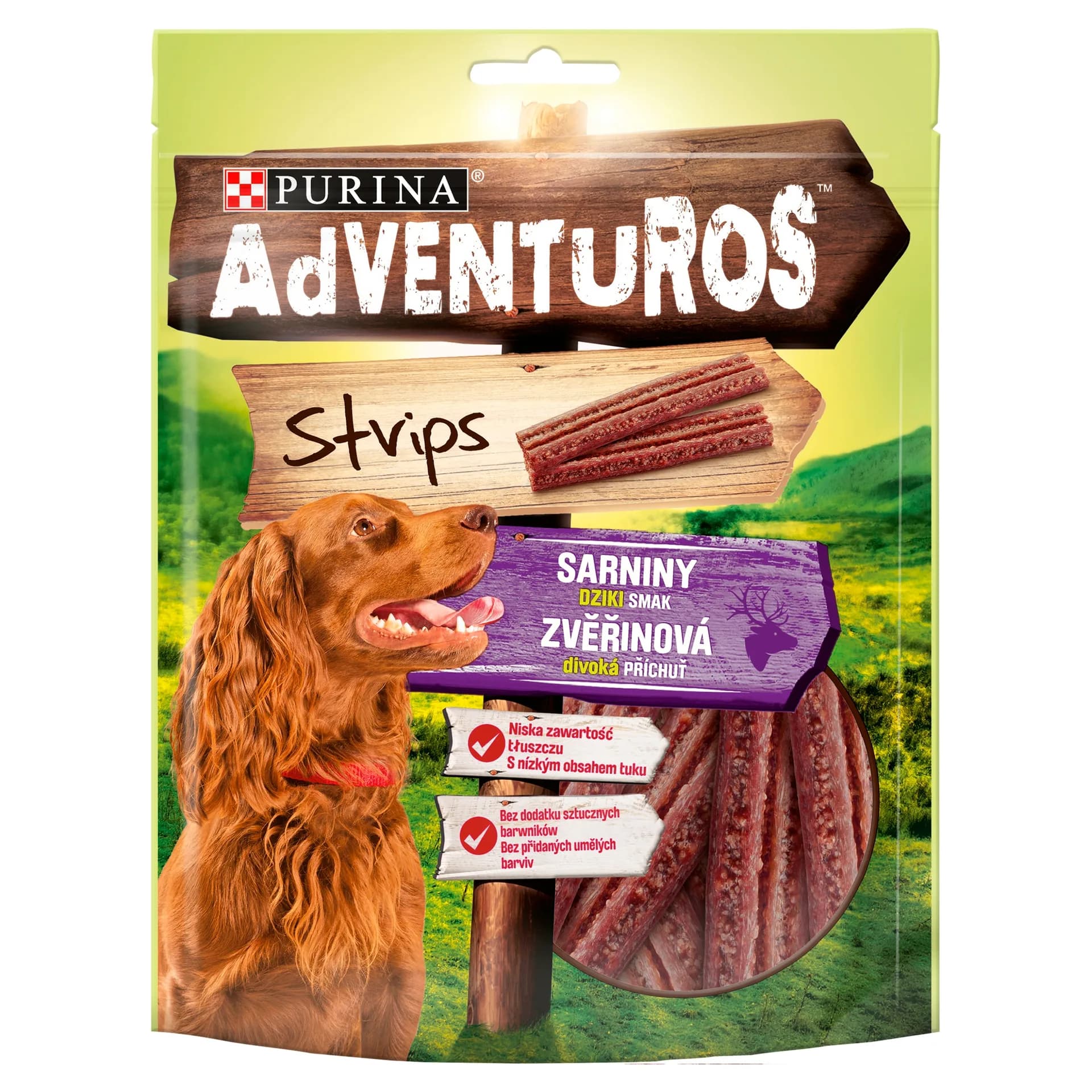 Purina ADVENTUROS Strips dla psa 90 g