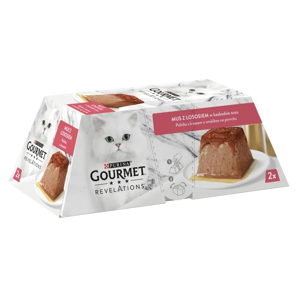 GOURMET REVELATIONS Mus Łosoś 2 × 57 g