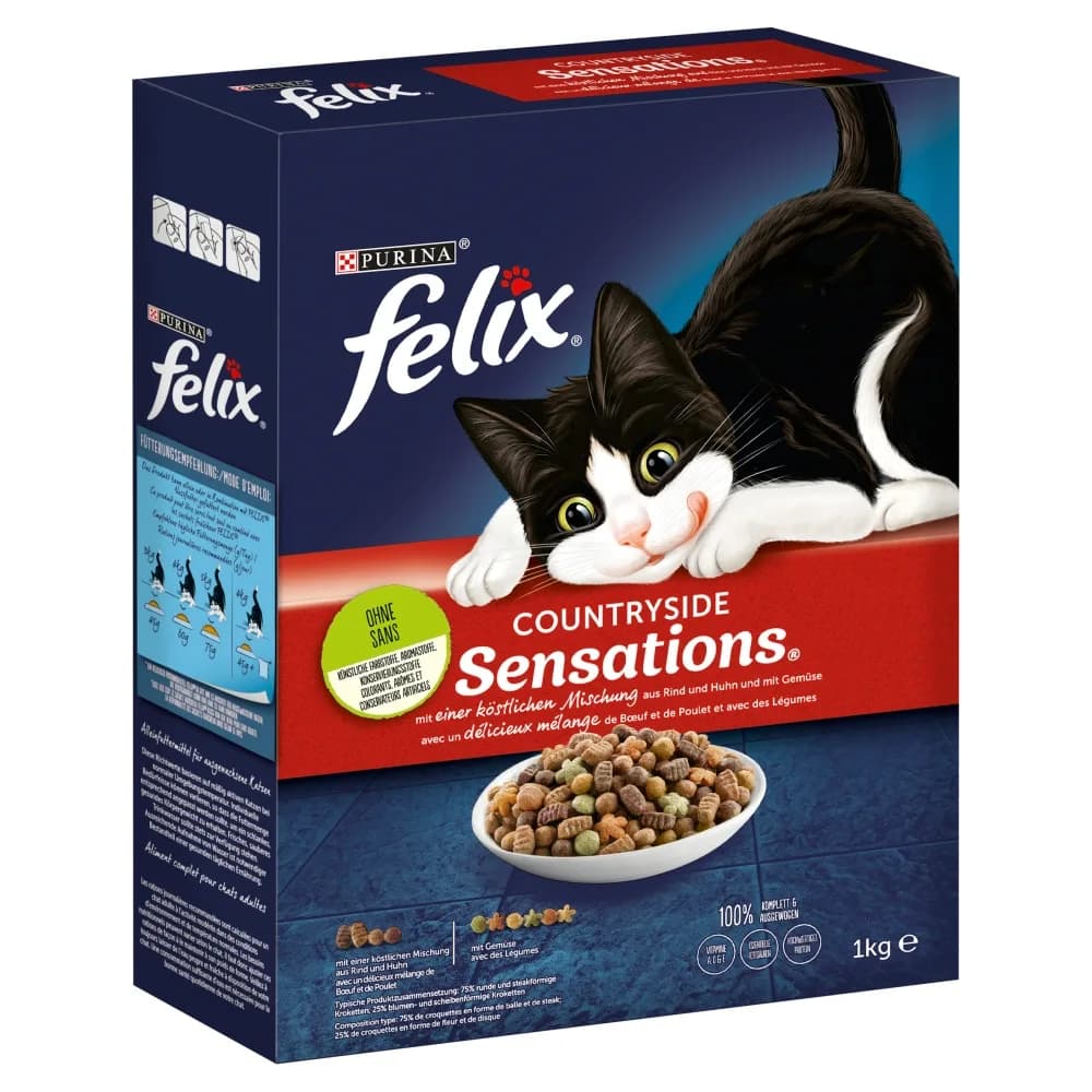 FELIX Countryside Sensations Sucha karma dla kota wołowina