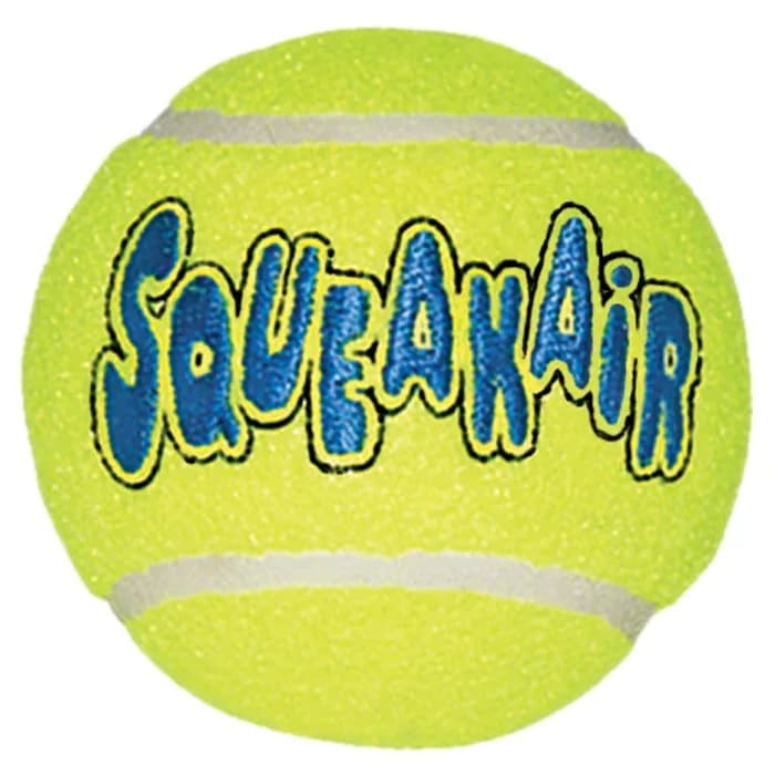 KONG Piłka tenisowa Air Squeaker Ball XS dla psa (3 sztuki)