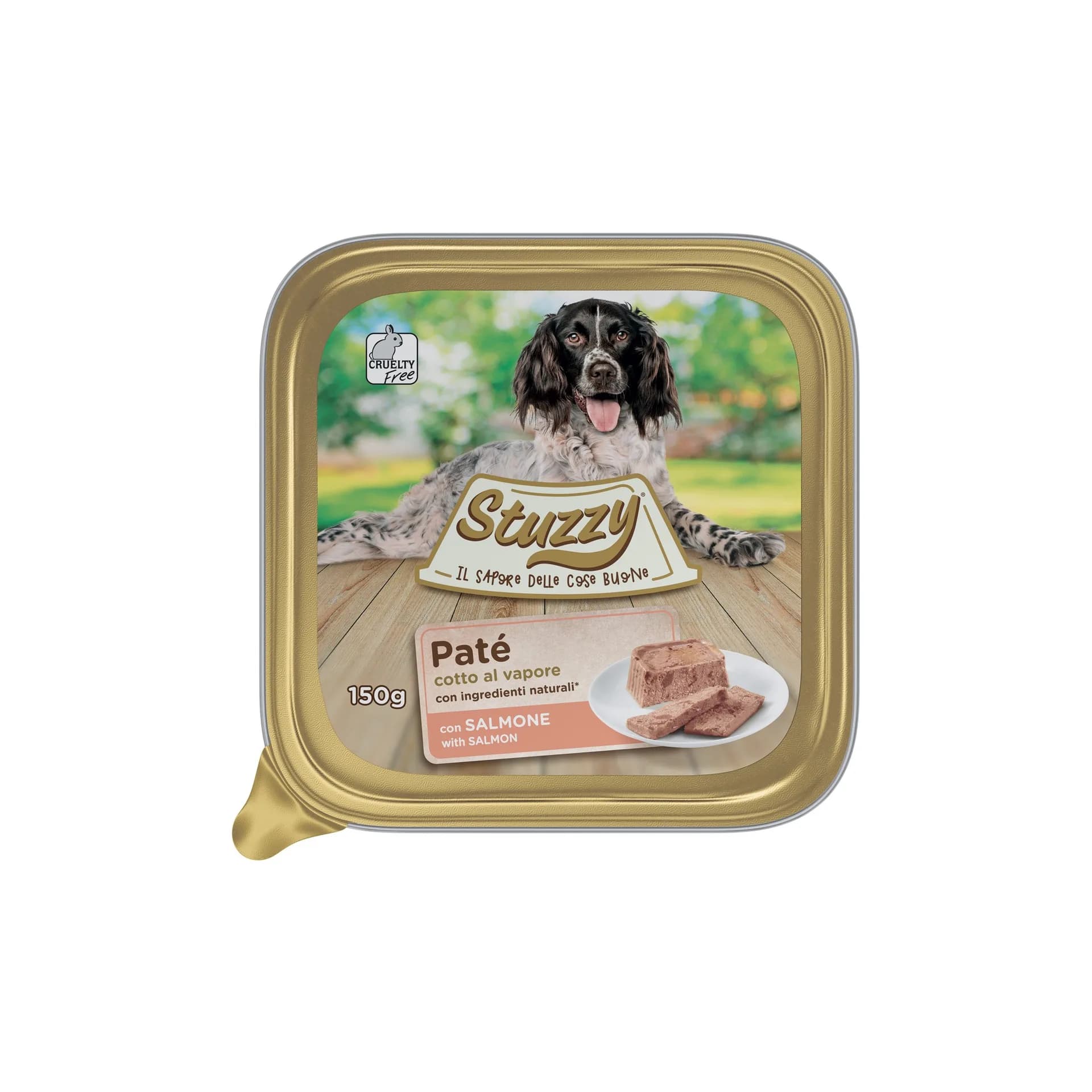 Stuzzy Pate karma mokra dla psa o smaku łososia w tacce 150 g