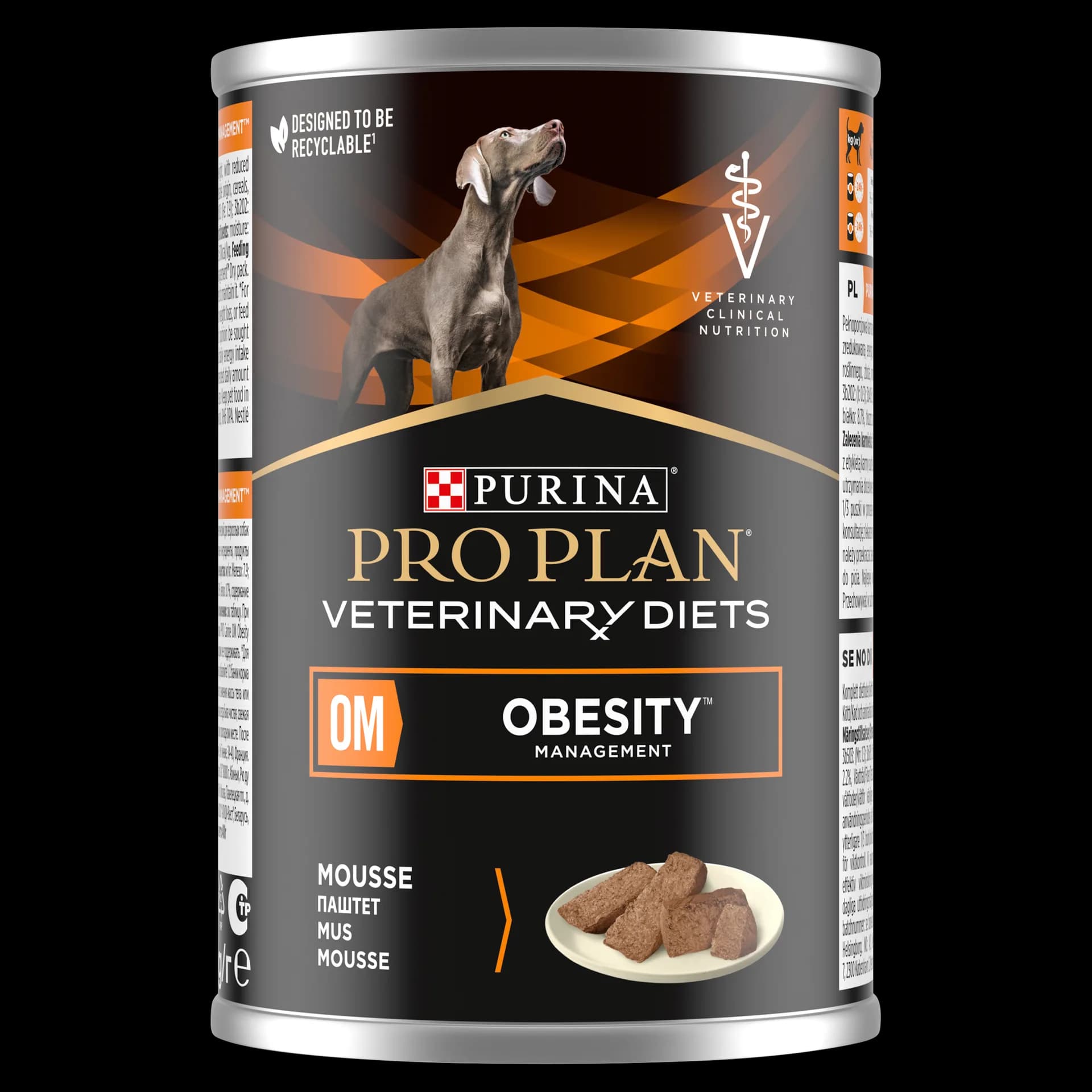 Purina Pro Plan Veterinary Diets OM Obesity Management karma mokra dla dorosłych psów z nadwagą 400 g