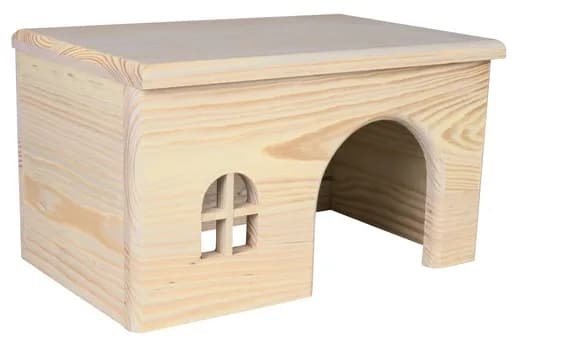Domek dla gryzoni TRIXIE - naturalny kolor 15 × 12 × 15 cm