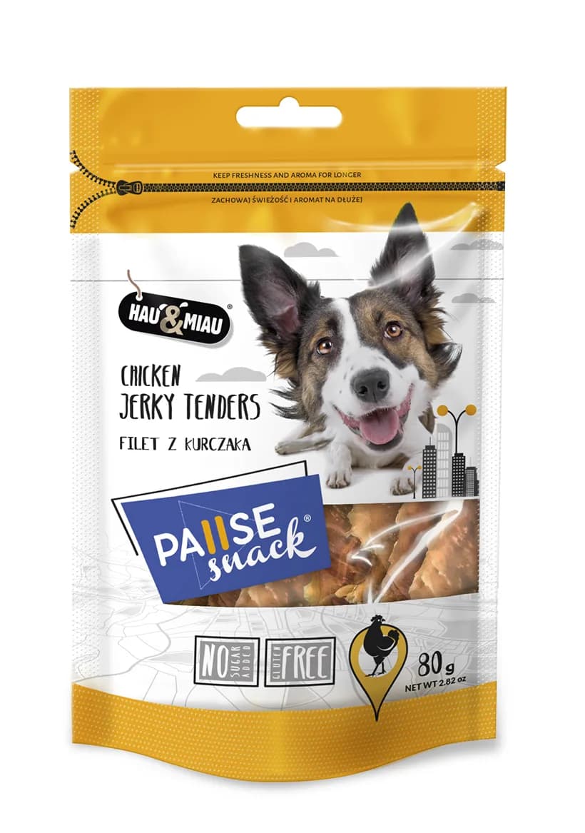 Hau&Miau Pausesnack przysmak dla psa filety z kurczaka 500 g