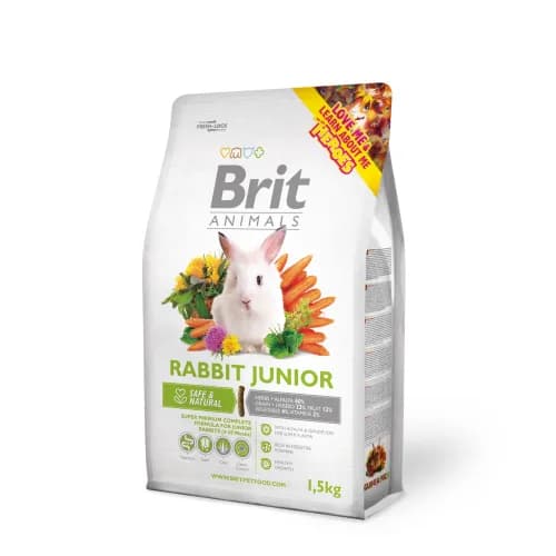 Brit Animals Complete Rabbit Junior granulat zbożowy dla młodego królika