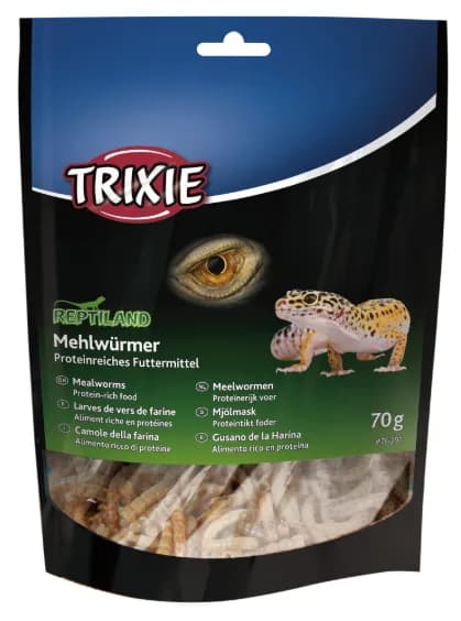 Trixie Suszone larwy mącznika dla gadów 70 g